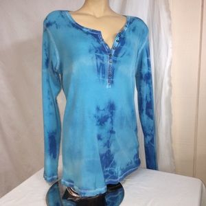 Active Basic American Brand long sleeve Tie dye